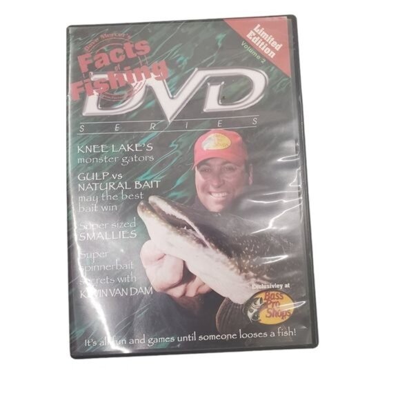 Dave Mercer's Facts of Fishing Limited Edition Volume 2 DVD Series - Picture 1 of 3